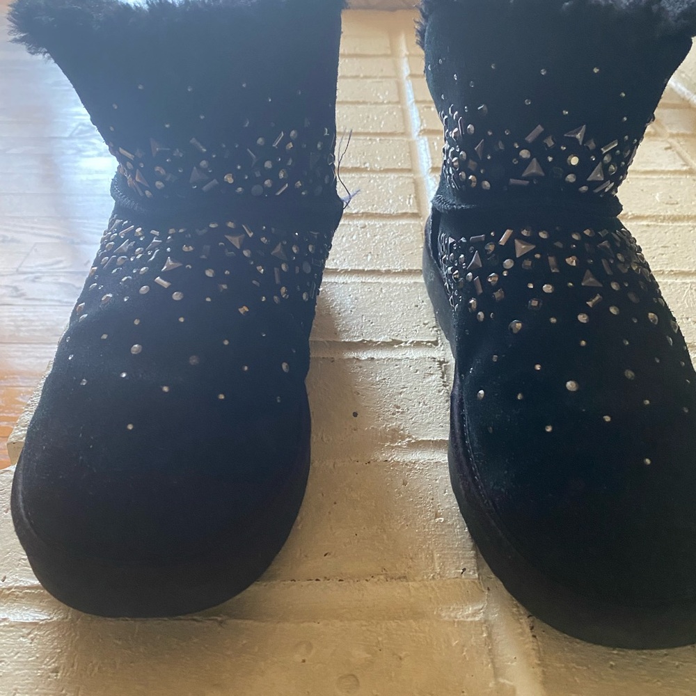 Ugg Black Studded Women's Boots